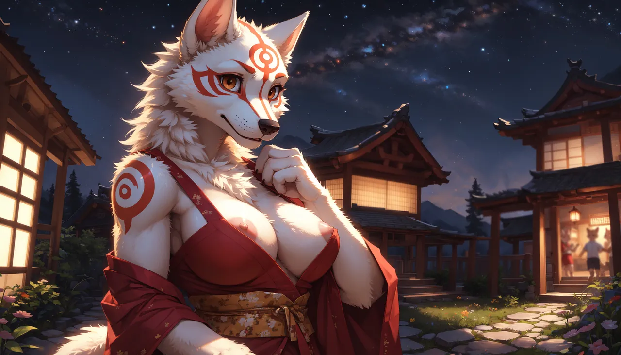 Cattori Hanzo FurryGirl Wallpaper selection Original Patreon DL - Image 45