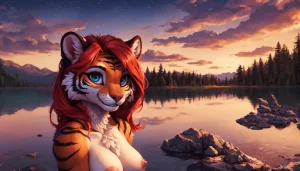 Cattori Hanzo FurryGirl Wallpaper selection Original Patreon DL - Page 186
