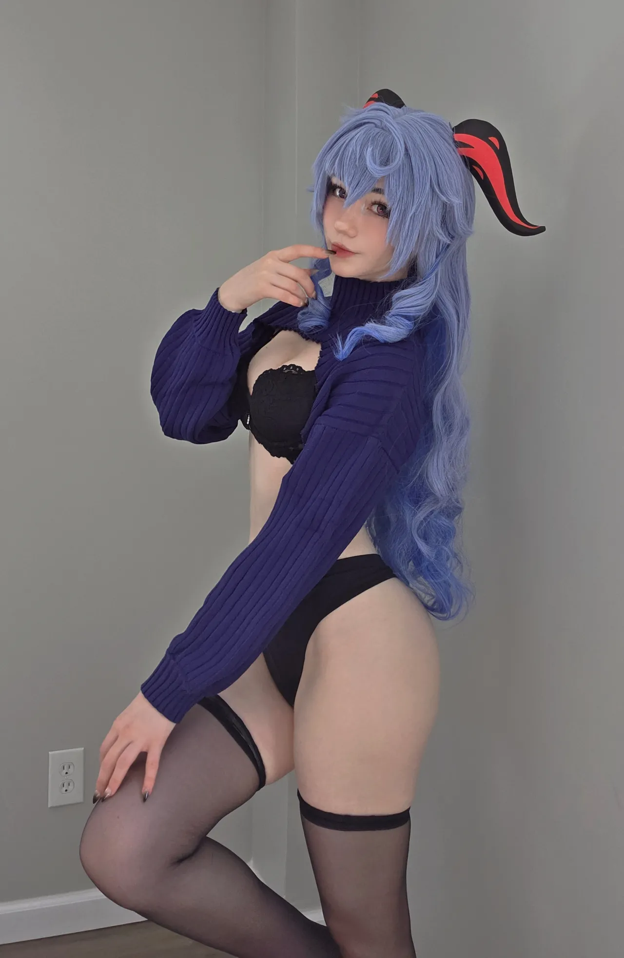 Celebi cosplay - Ganyu lingerie - Image 1