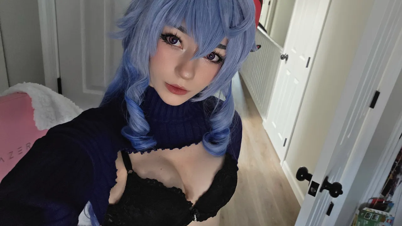 Celebi cosplay - Ganyu lingerie - Image 8