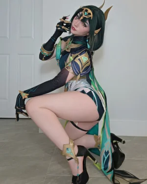 Celebi cosplay - Nefer - Page 8