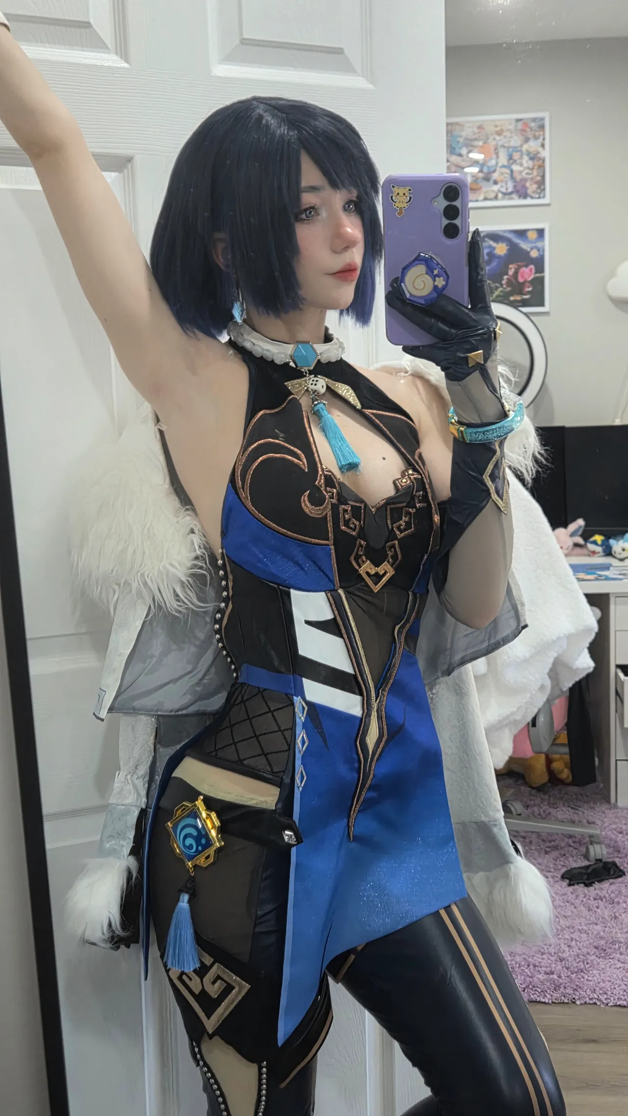 Celebi cosplay - Yelan - Image 16