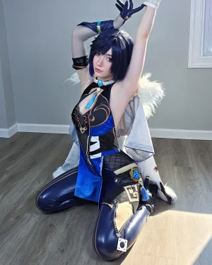 Celebi cosplay - Yelan - Page 11