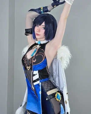 Celebi cosplay - Yelan - Page 2