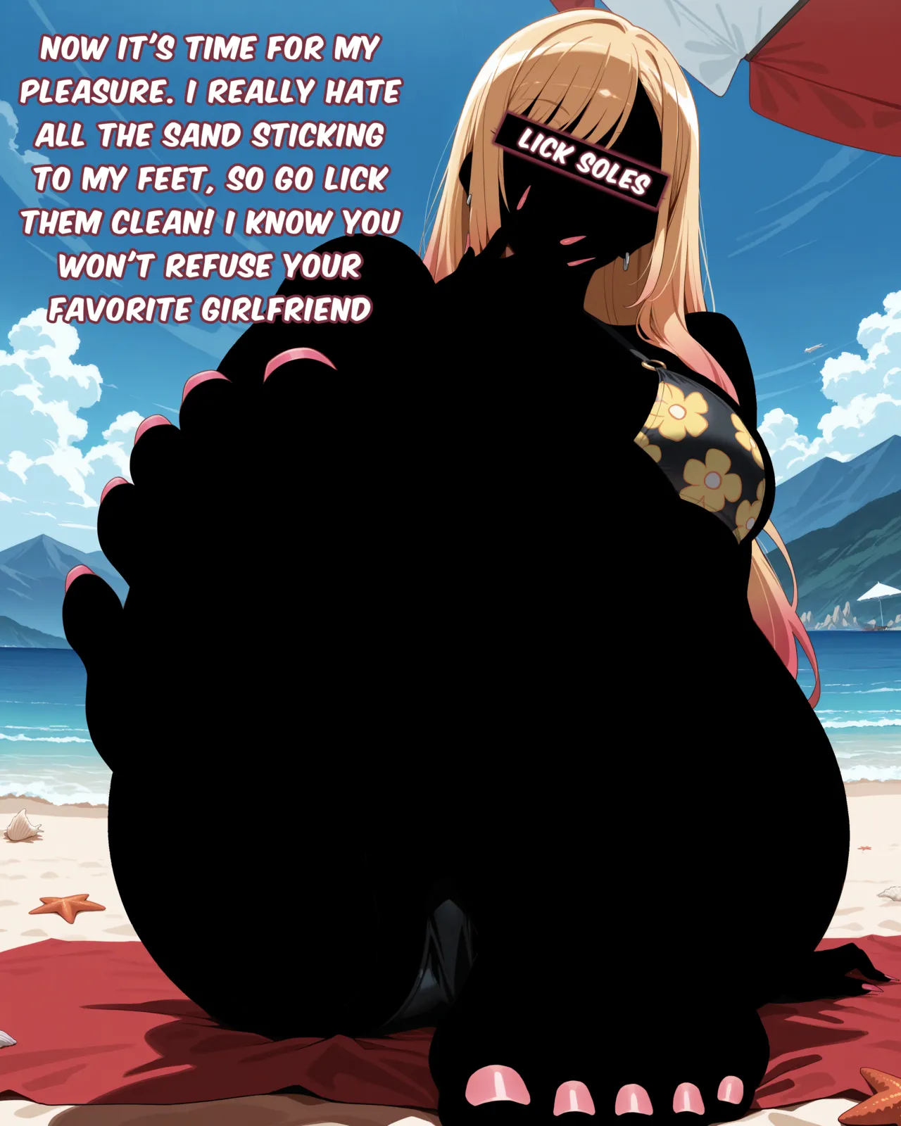 Censored date with Marin on Beach - Image 11