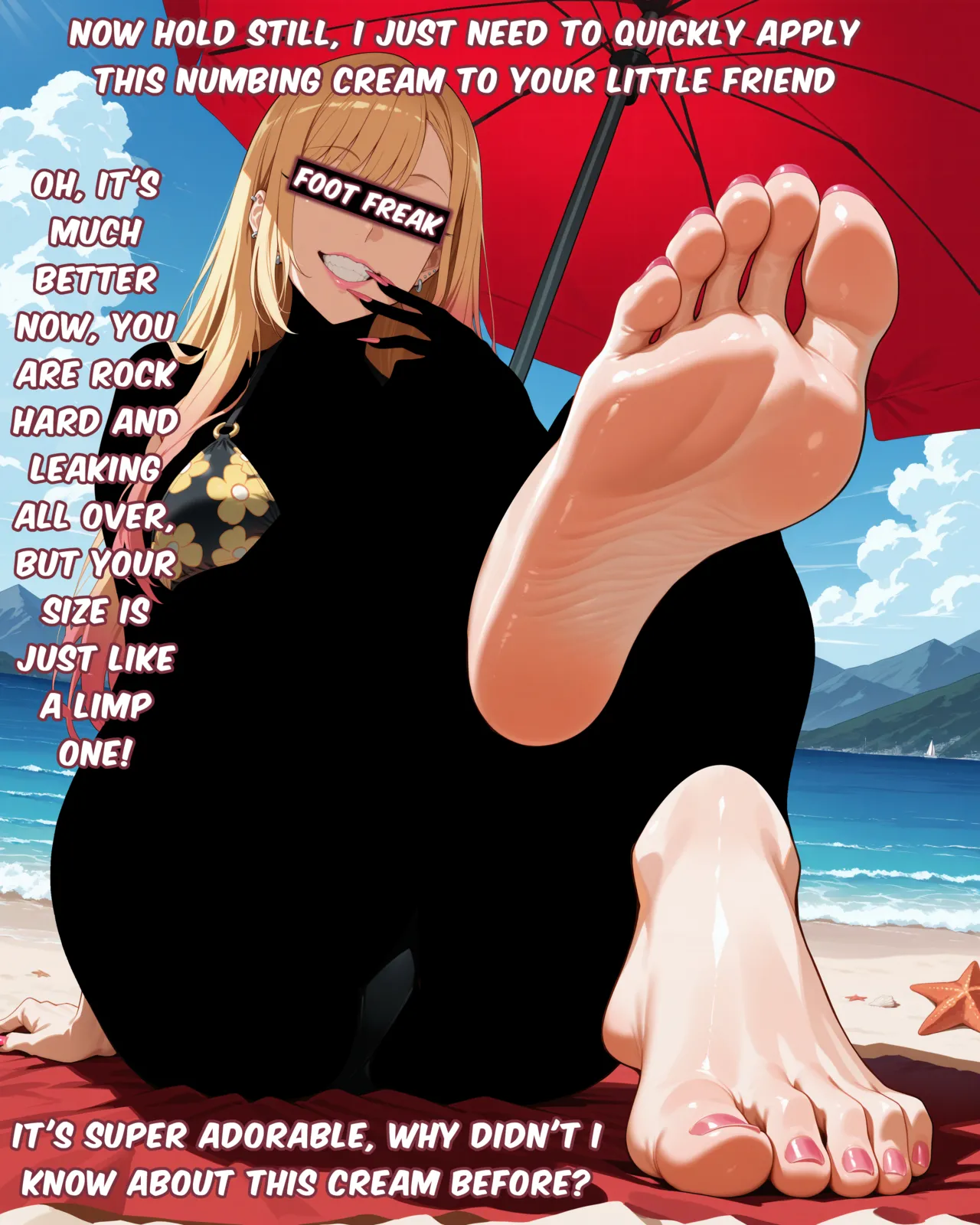 Censored date with Marin on Beach - Image 4