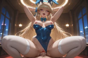 CEOofMommies Bunny Toki - Blue Archive Request Patreon - Page 43