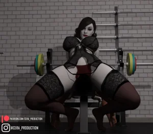 Cera Production StareDown - Lady D Vs Pharah - Page 13