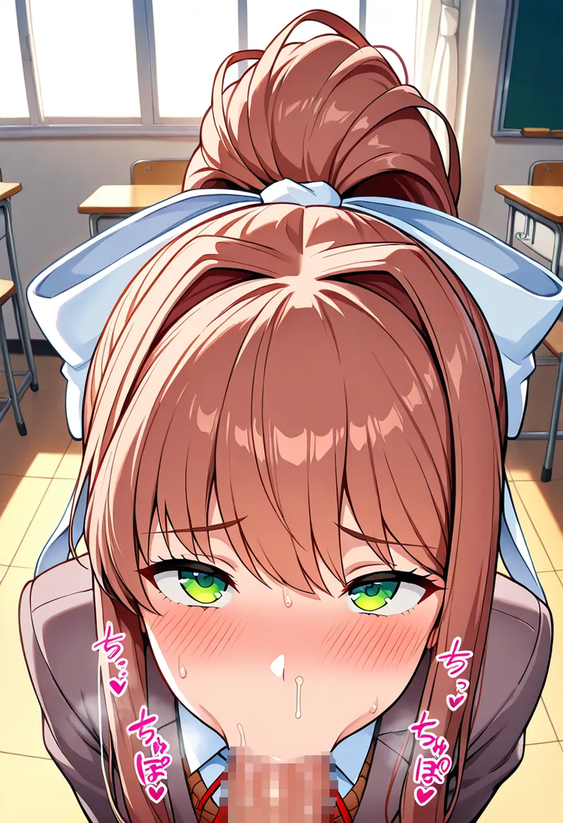 放課後撮影会 制服姿がエロ過ぎて我慢できずに中出し専用肉便器にしちゃったCG集 モ〇カ編 - Image 102