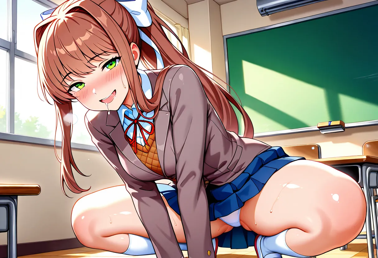 放課後撮影会 制服姿がエロ過ぎて我慢できずに中出し専用肉便器にしちゃったCG集 モ〇カ編 - Image 19