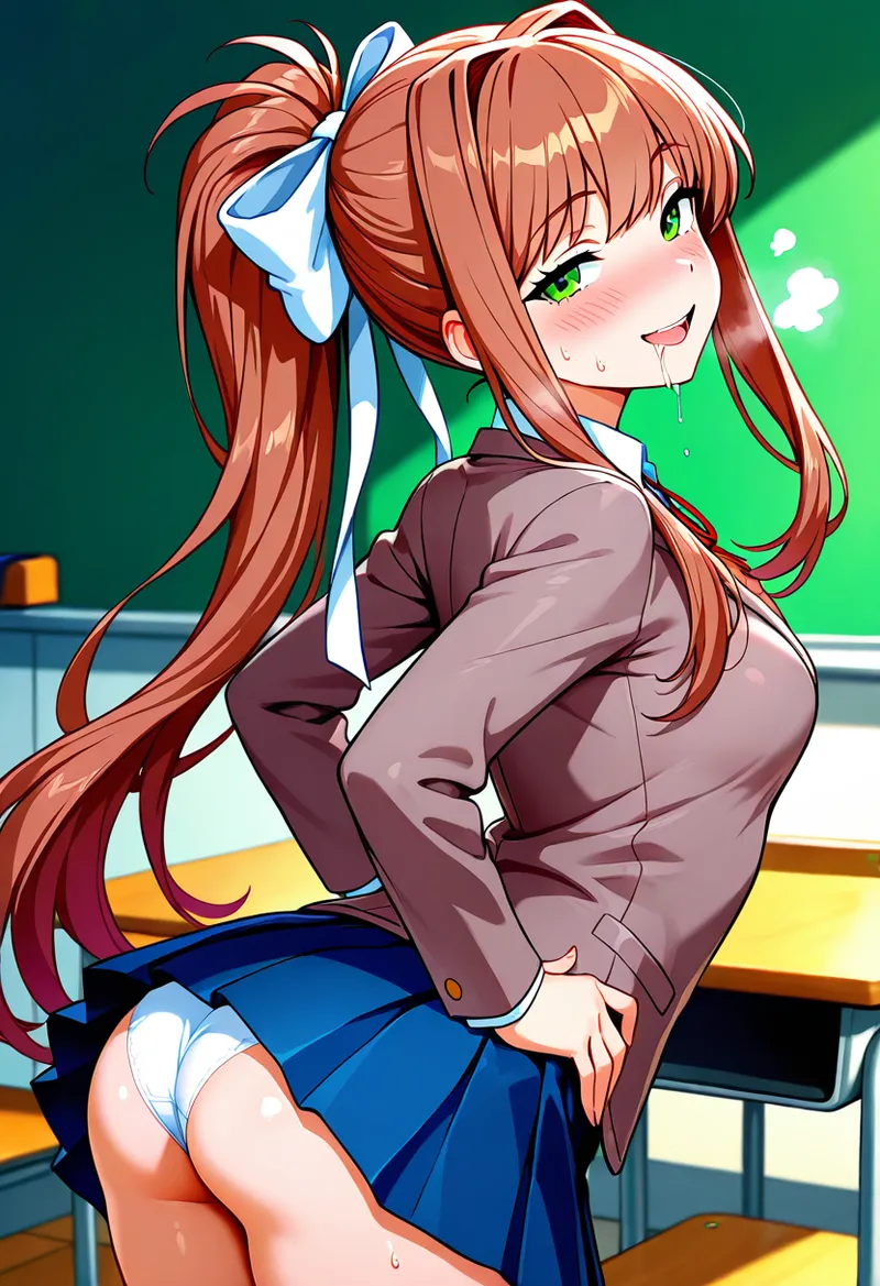 放課後撮影会 制服姿がエロ過ぎて我慢できずに中出し専用肉便器にしちゃったCG集 モ〇カ編 - Image 20