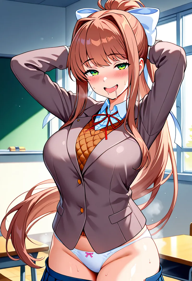 放課後撮影会 制服姿がエロ過ぎて我慢できずに中出し専用肉便器にしちゃったCG集 モ〇カ編 - Image 27