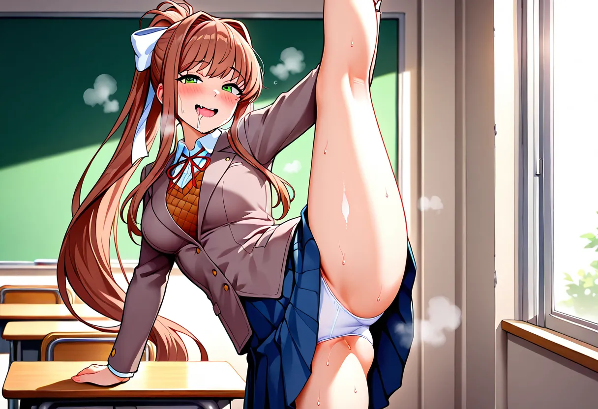 放課後撮影会 制服姿がエロ過ぎて我慢できずに中出し専用肉便器にしちゃったCG集 モ〇カ編 - Image 33