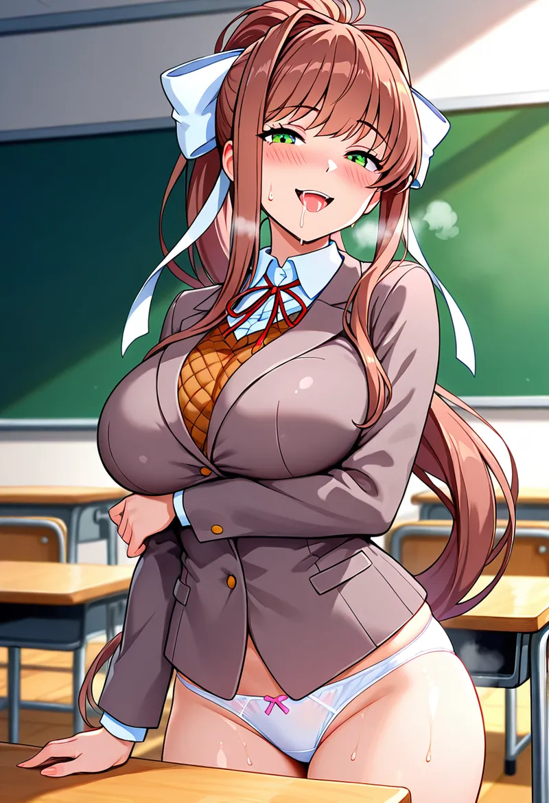 放課後撮影会 制服姿がエロ過ぎて我慢できずに中出し専用肉便器にしちゃったCG集 モ〇カ編 - Image 34