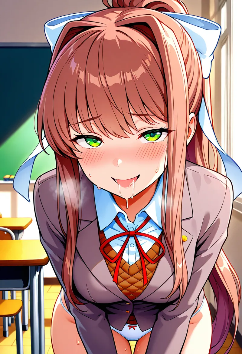 放課後撮影会 制服姿がエロ過ぎて我慢できずに中出し専用肉便器にしちゃったCG集 モ〇カ編 - Image 39