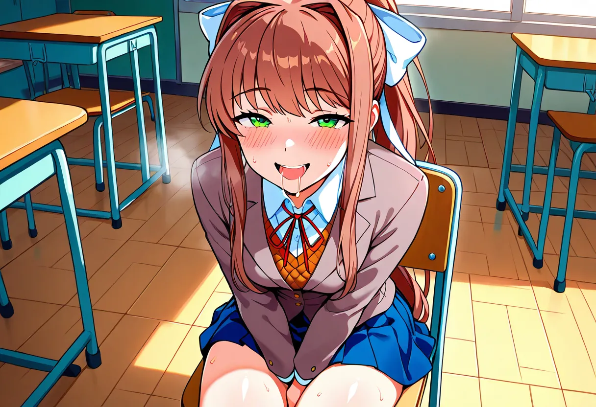 放課後撮影会 制服姿がエロ過ぎて我慢できずに中出し専用肉便器にしちゃったCG集 モ〇カ編 - Image 53