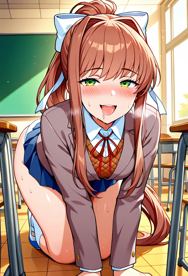 放課後撮影会 制服姿がエロ過ぎて我慢できずに中出し専用肉便器にしちゃったCG集 モ〇カ編 - Image 58