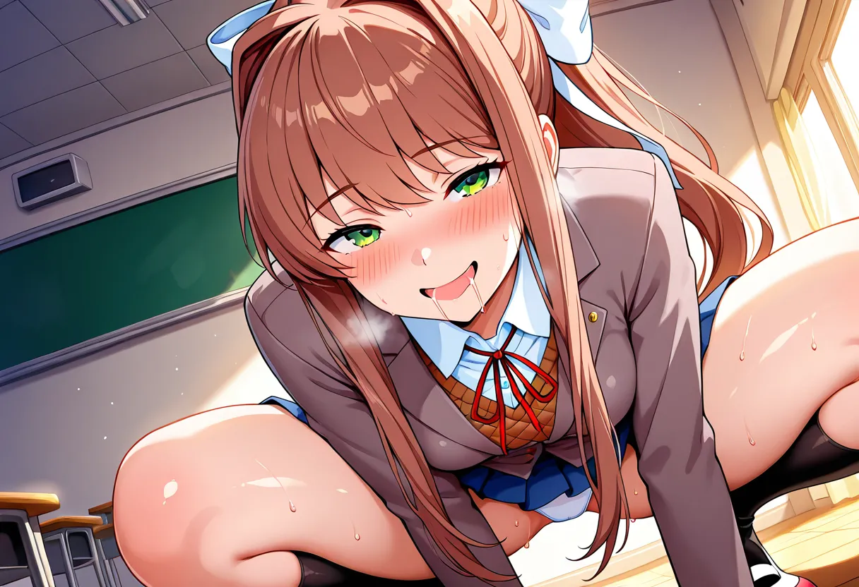 放課後撮影会 制服姿がエロ過ぎて我慢できずに中出し専用肉便器にしちゃったCG集 モ〇カ編 - Image 69