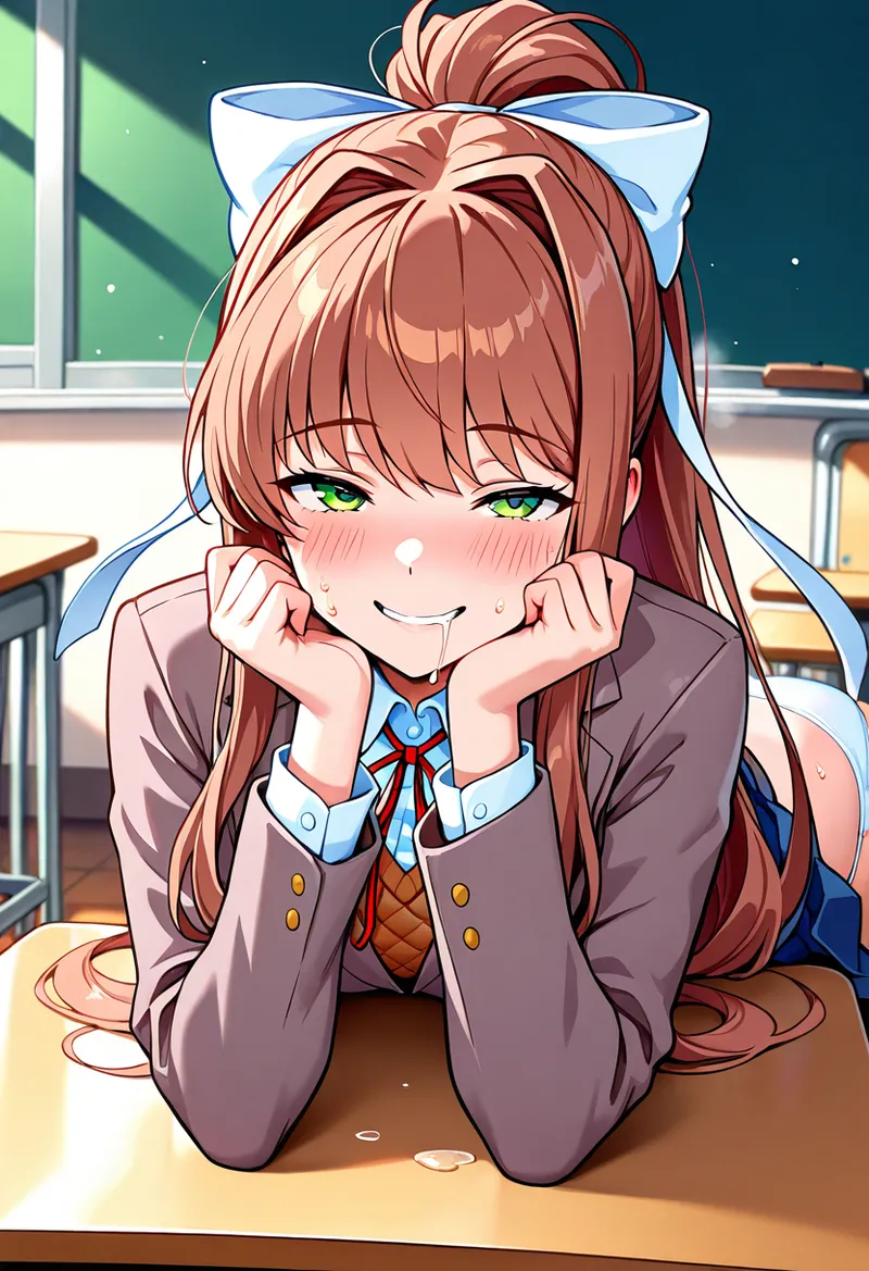 放課後撮影会 制服姿がエロ過ぎて我慢できずに中出し専用肉便器にしちゃったCG集 モ〇カ編 - Image 74