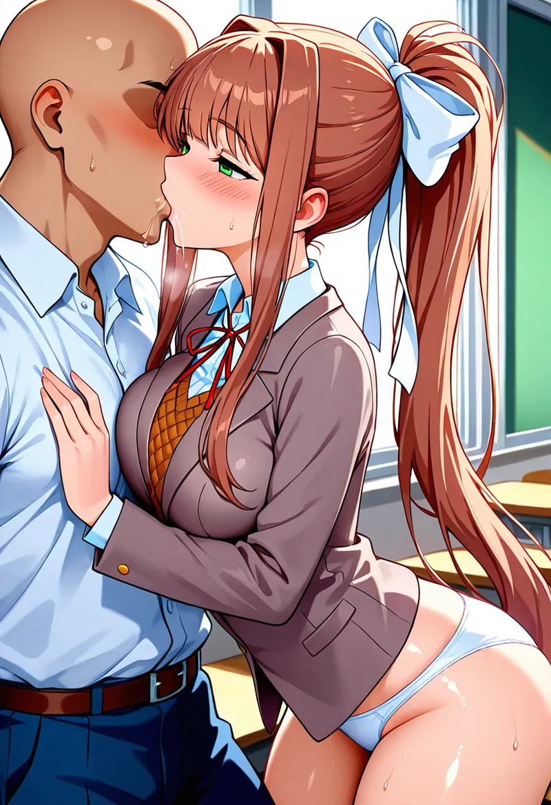 放課後撮影会 制服姿がエロ過ぎて我慢できずに中出し専用肉便器にしちゃったCG集 モ〇カ編 - Image 83