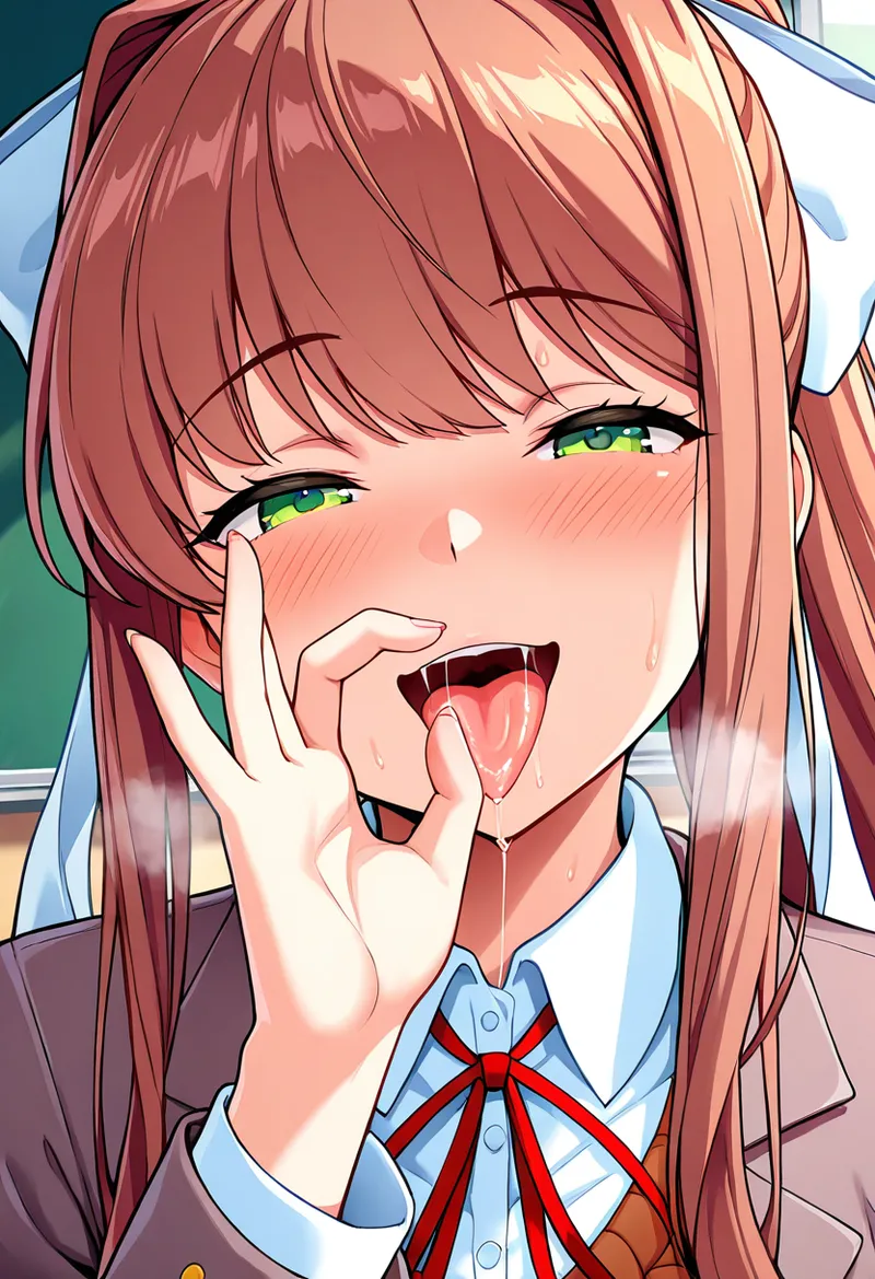 放課後撮影会 制服姿がエロ過ぎて我慢できずに中出し専用肉便器にしちゃったCG集 モ〇カ編 - Image 92