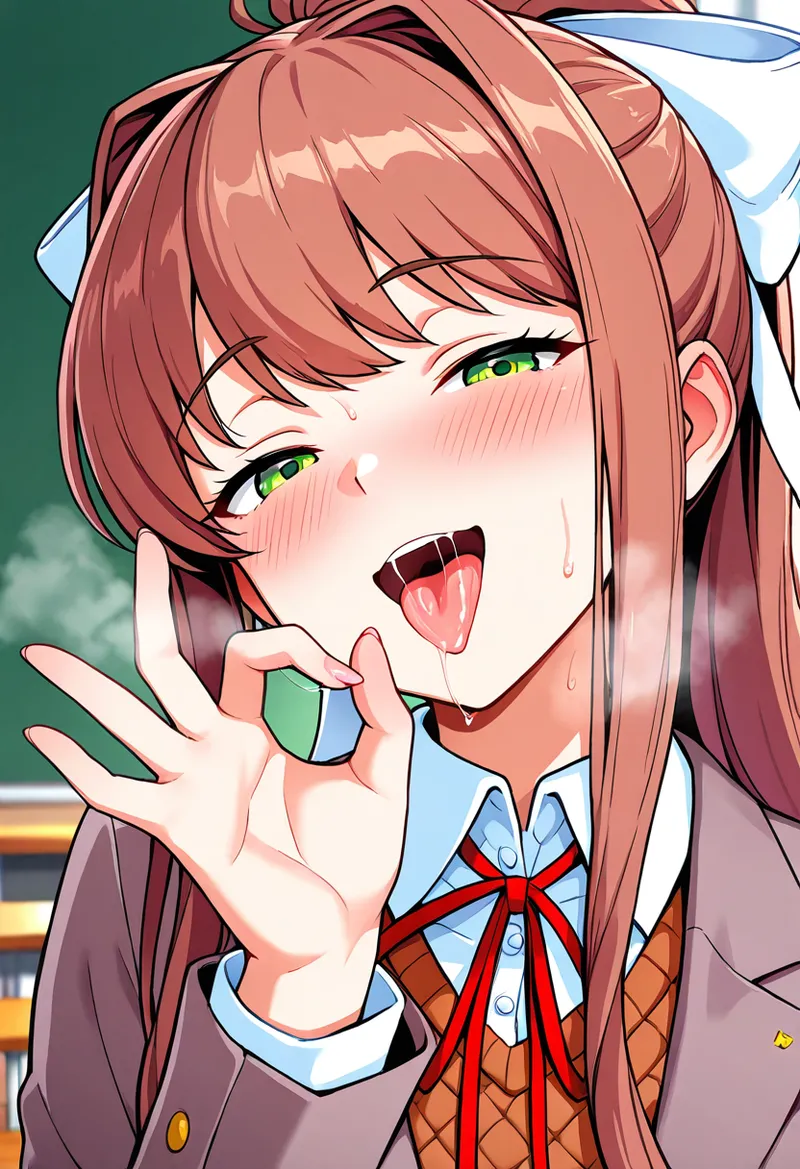 放課後撮影会 制服姿がエロ過ぎて我慢できずに中出し専用肉便器にしちゃったCG集 モ〇カ編 - Image 93