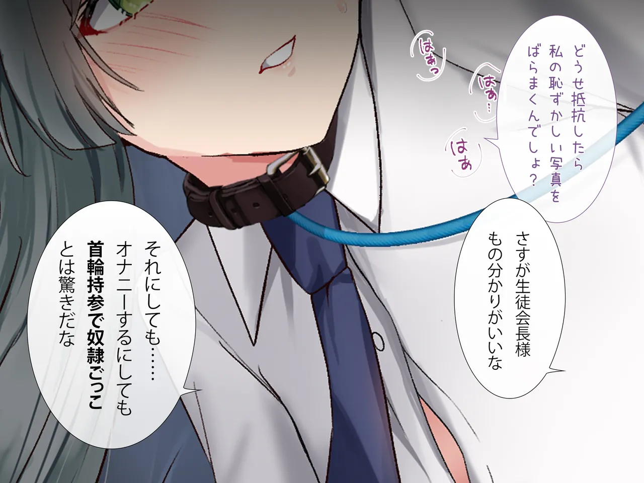 同人CG集 ラミノネイリス 淫乱バニーJK性奴隷に種付け調教してみた巨乳生徒会長と変態学級委員のドスケベ性癖 - Image 5