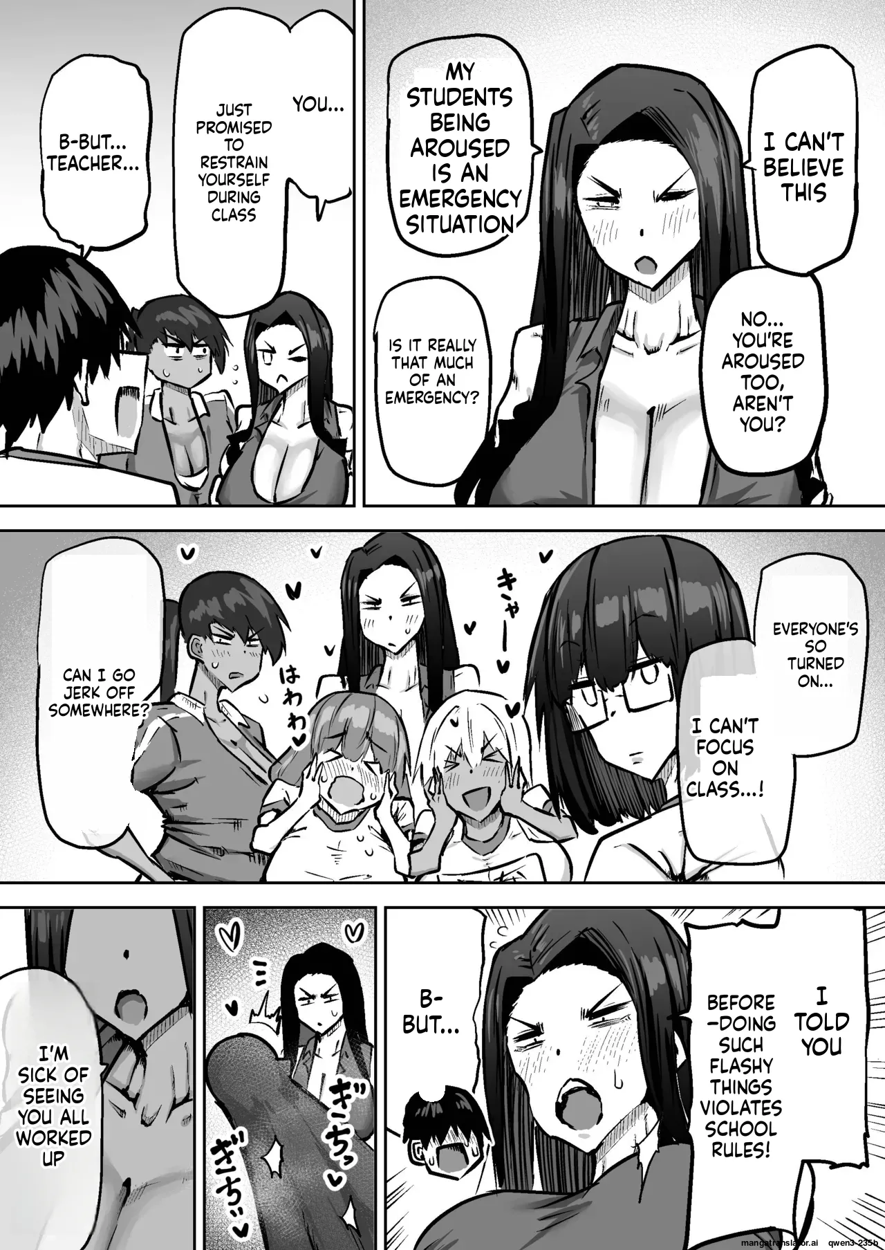 Chae Teacher. Everyones jerking off way too much and I cant concentrate on class. Can I get someone to jerk me off and make me cum - Image 487