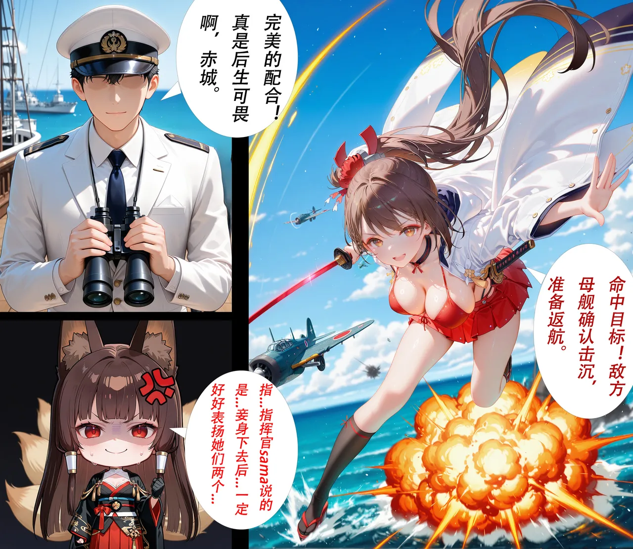 CheerOtter 碧蓝航线篇2翔鹤瑞鹤 Azur Lane Part 2 Shoukaku Zuikaku Patreon - Image 27