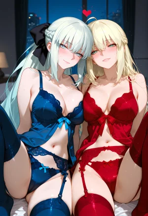 chefcookwaifu Morgan x Artoria R18 - Page 3