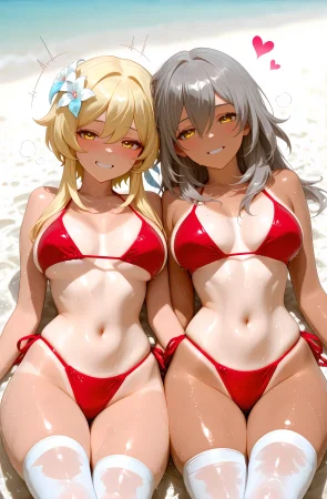 chefcookwaifu Stelle and Lumine R18 Thumbnail