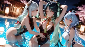 chefcookwaifu Xianyun Ganyu Shenhe - Page 12