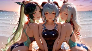 chefcookwaifu Xianyun Ganyu Shenhe - Page 32