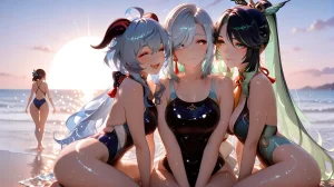 chefcookwaifu Xianyun Ganyu Shenhe - Page 33