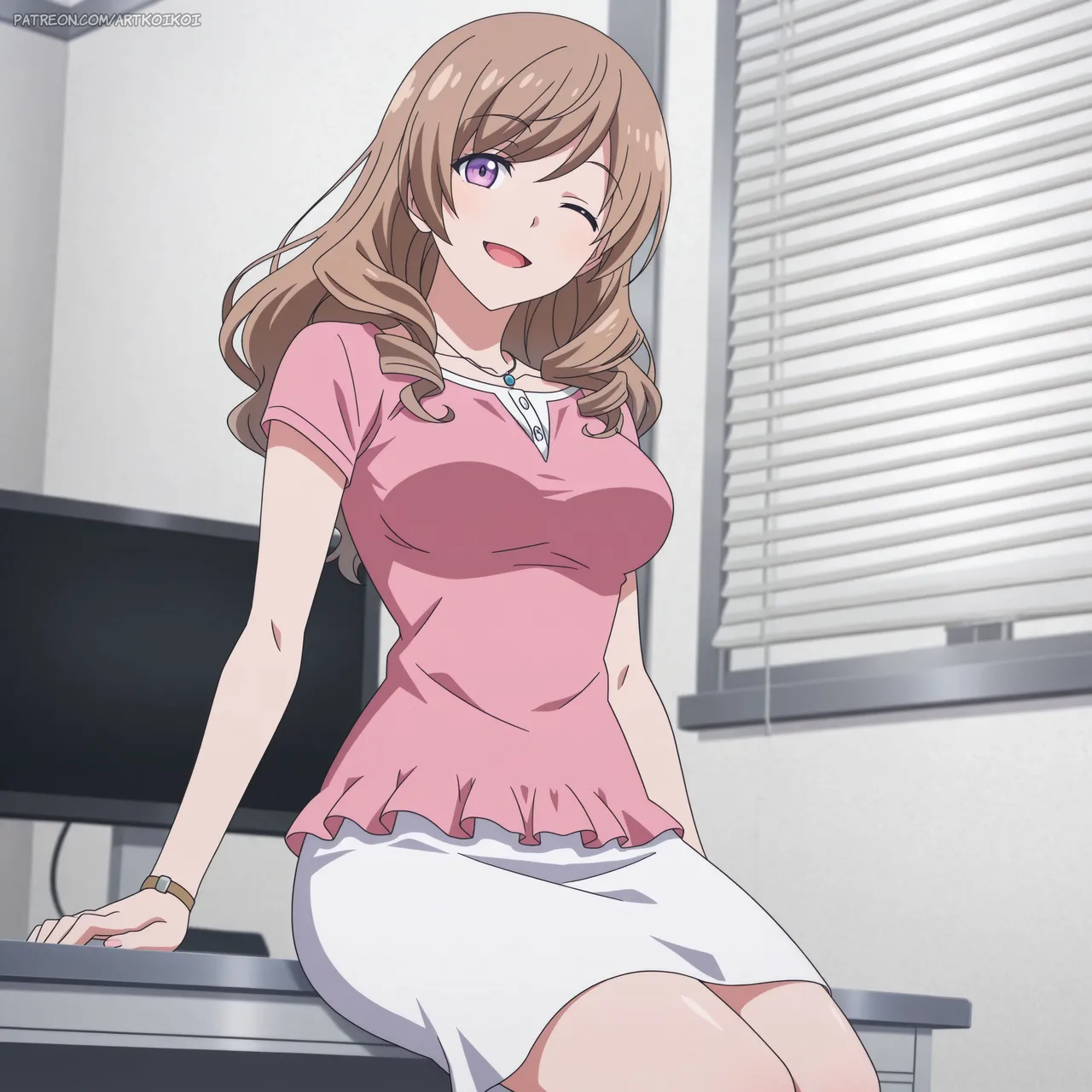 Chie Hoshinomiya - Classroom of the Elite Set 01 - artkoikoi - Image 6