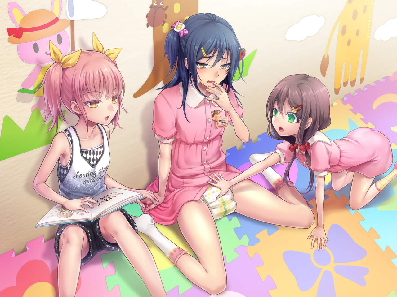 Chijoku An Sasanoma Nibi Yua-chan wa Eien ni Omutsu ga Torenai Chinese - Image 135