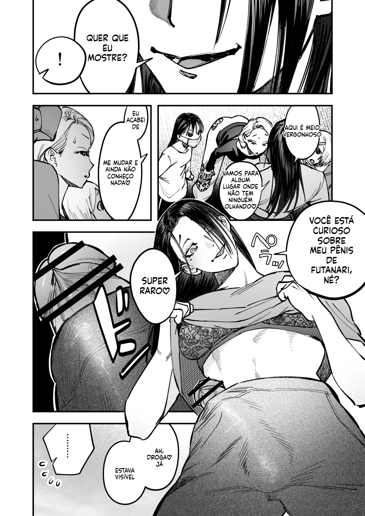 Chimeda Haetate Futanari Haru, Kaitsuu-chuu Portuguese-BR - Image 11