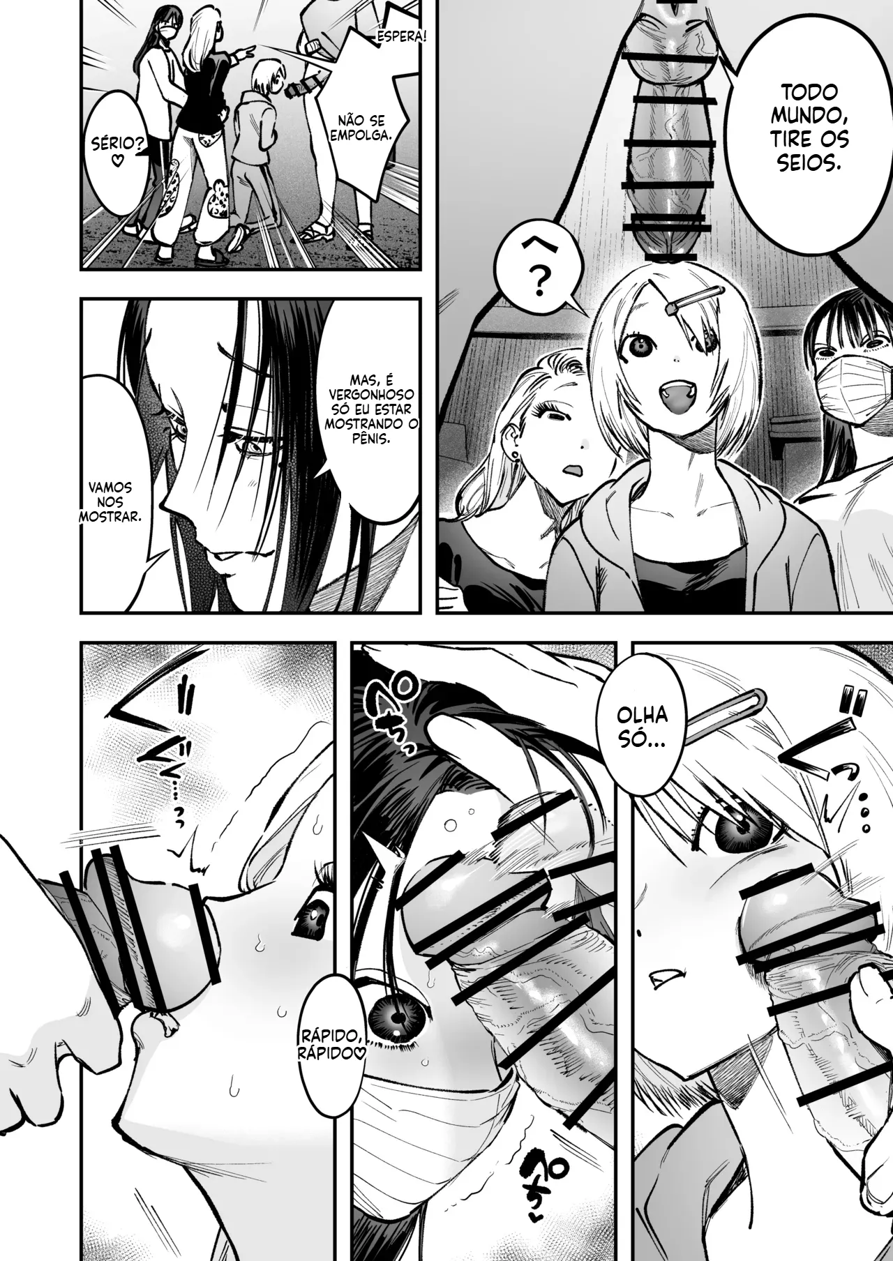 Chimeda Haetate Futanari Haru, Kaitsuu-chuu Portuguese-BR - Image 13