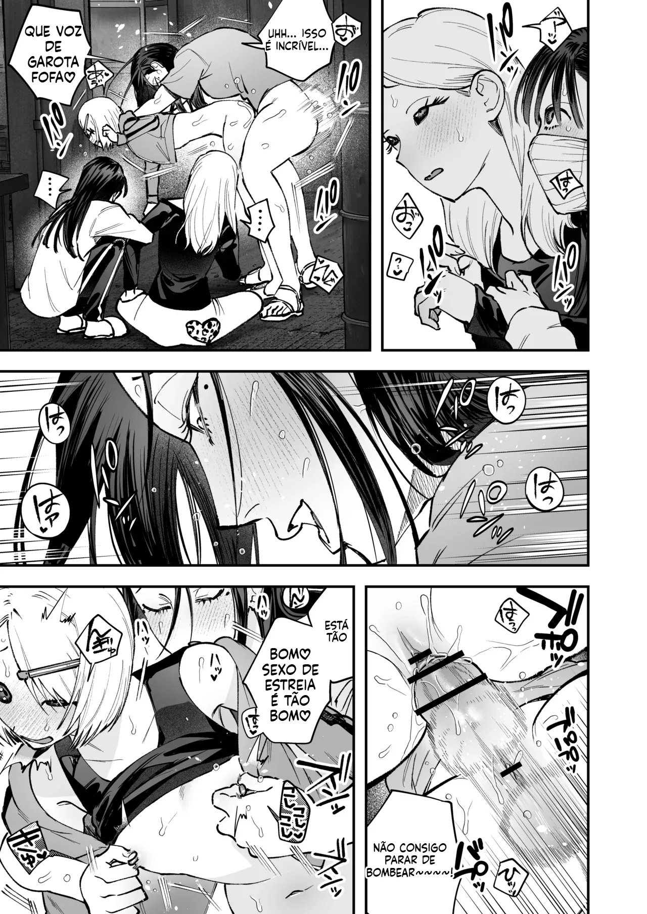 Chimeda Haetate Futanari Haru, Kaitsuu-chuu Portuguese-BR - Image 22