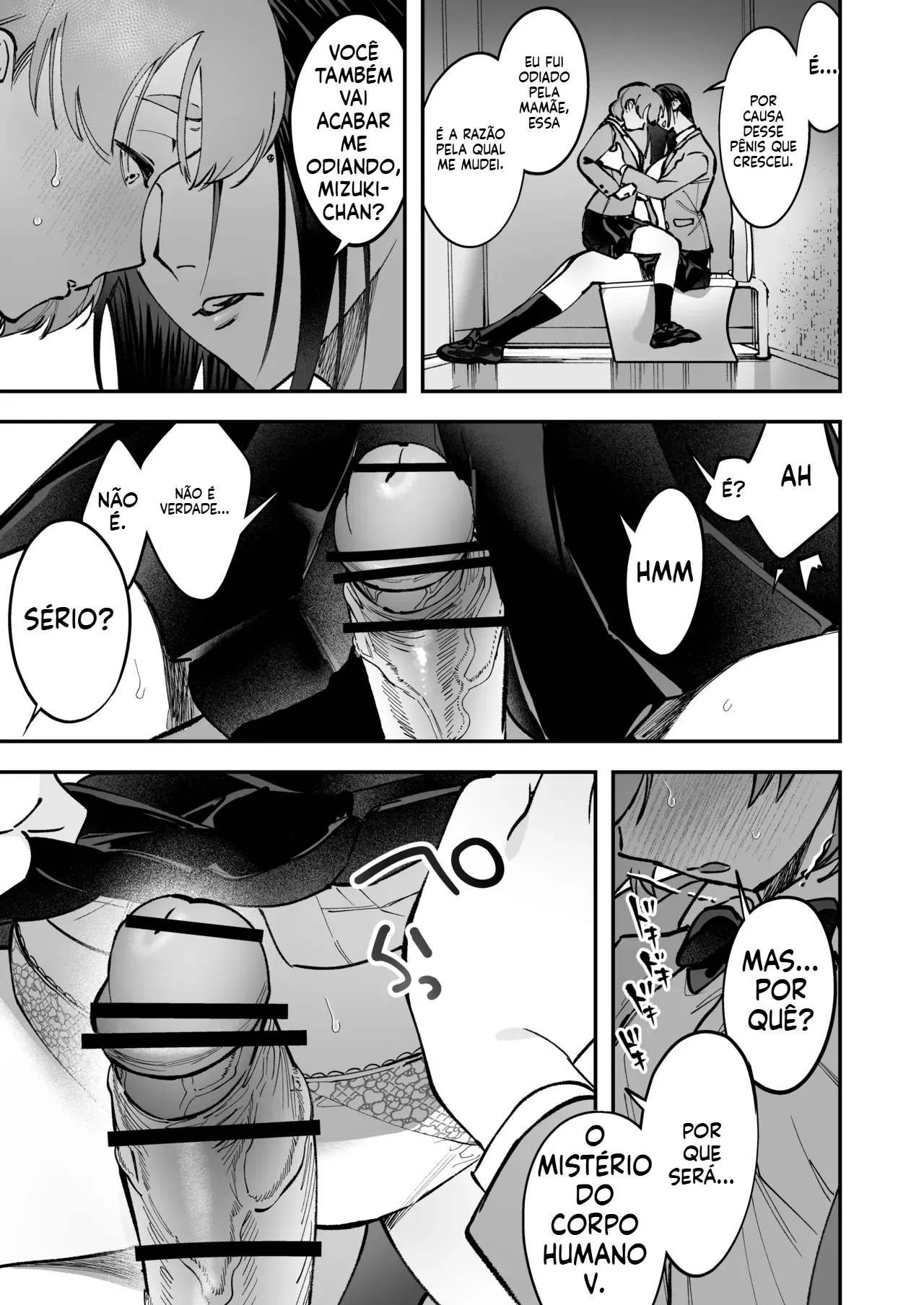 Chimeda Haetate Futanari Haru, Kaitsuu-chuu Portuguese-BR - Image 44