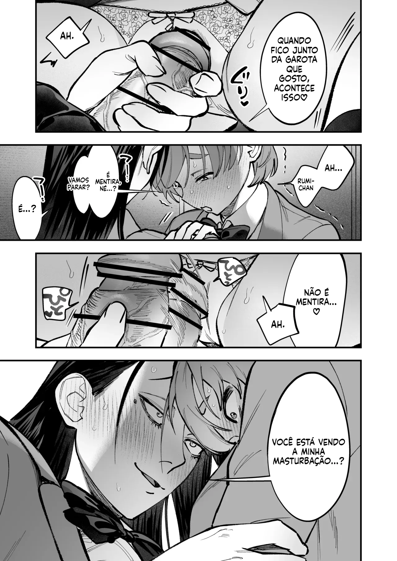 Chimeda Haetate Futanari Haru, Kaitsuu-chuu Portuguese-BR - Image 46