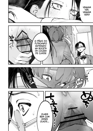 Chimeda Haetate Futanari Haru, Kaitsuu-chuu Portuguese-BR - Page 57