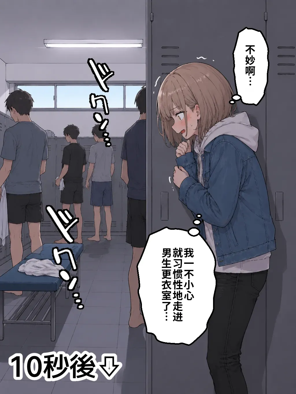 晴天艦 女体化したオレが親友の裏切りレプでメス堕ち本能むき出しの濃厚セックスで親友が恋人になるまで Chinese - Image 190