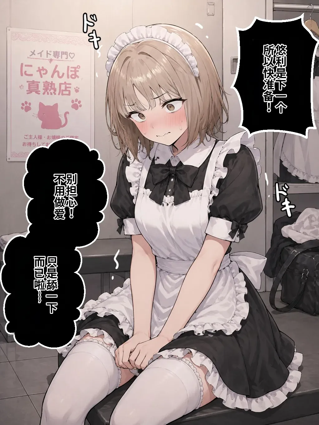 晴天艦 女体化したオレが親友の裏切りレプでメス堕ち本能むき出しの濃厚セックスで親友が恋人になるまで Chinese - Image 193