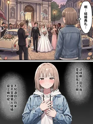 晴天艦 女体化したオレが親友の裏切りレプでメス堕ち本能むき出しの濃厚セックスで親友が恋人になるまで Chinese - Page 146