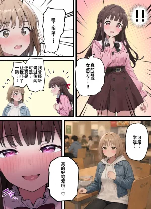 晴天艦 女体化したオレが親友の裏切りレプでメス堕ち本能むき出しの濃厚セックスで親友が恋人になるまで Chinese - Page 59