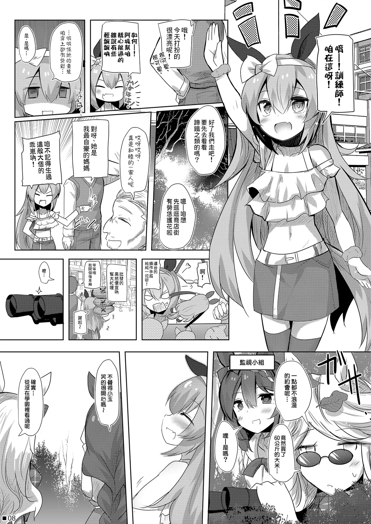 ジギザギ 安威拓郎 しょうがないやろ家族なんやし ウマ娘プリティーダービー Chinese 無名者EX漢化 Digital - Image 9