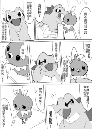侦探事务所火稚鸡与小锯鳄的不可思议迷宫 丨 作者びび 路的个人汉化 Chinese Pokémon - Page 12