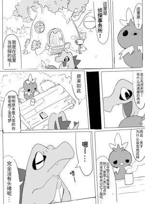 侦探事务所火稚鸡与小锯鳄的不可思议迷宫 丨 作者びび 路的个人汉化 Chinese Pokémon - Page 8
