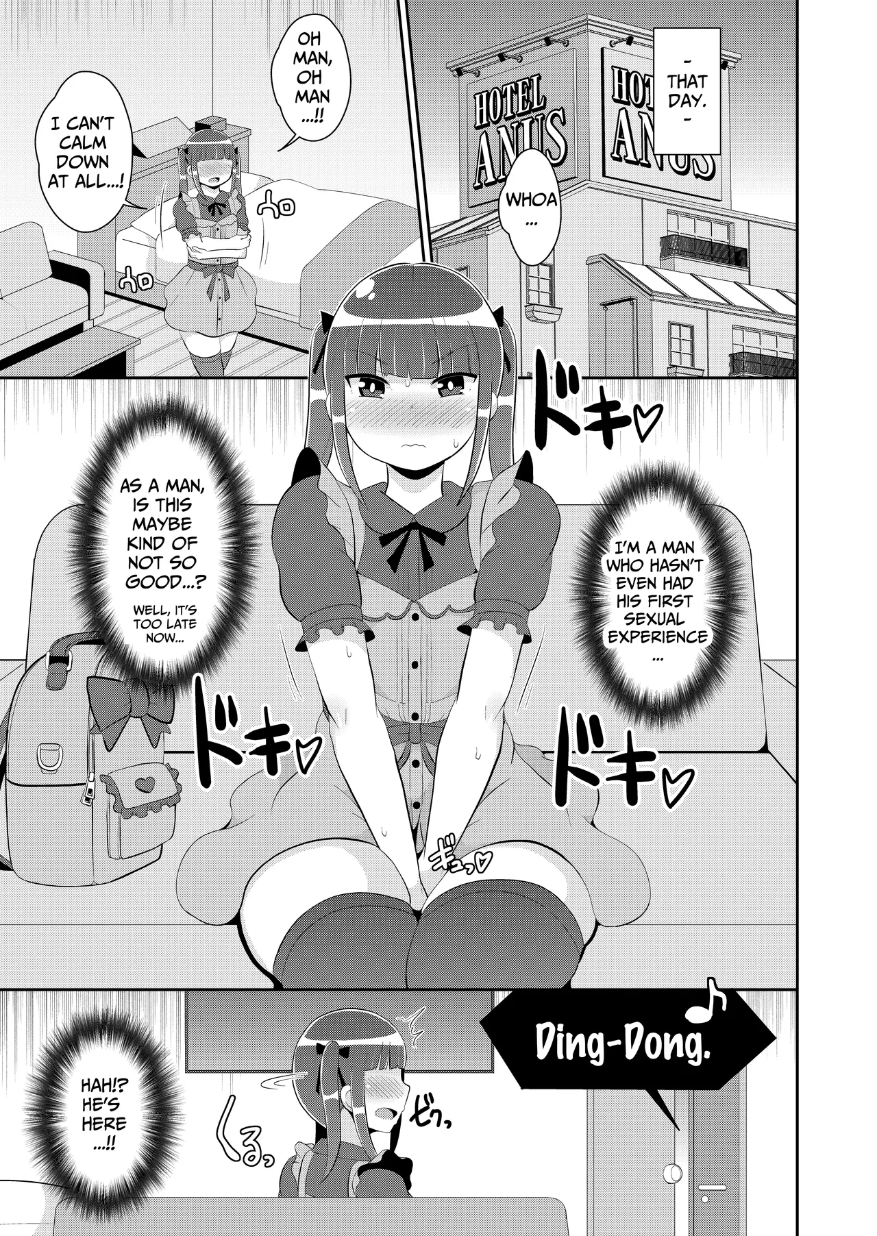 Chinzurena Shinmai Josou-shi Jigoku A Novice Crossdresser in Bitch Orgasm Hell Mesu Danshini Goyoujin English TsukiNet Digital - Image 3